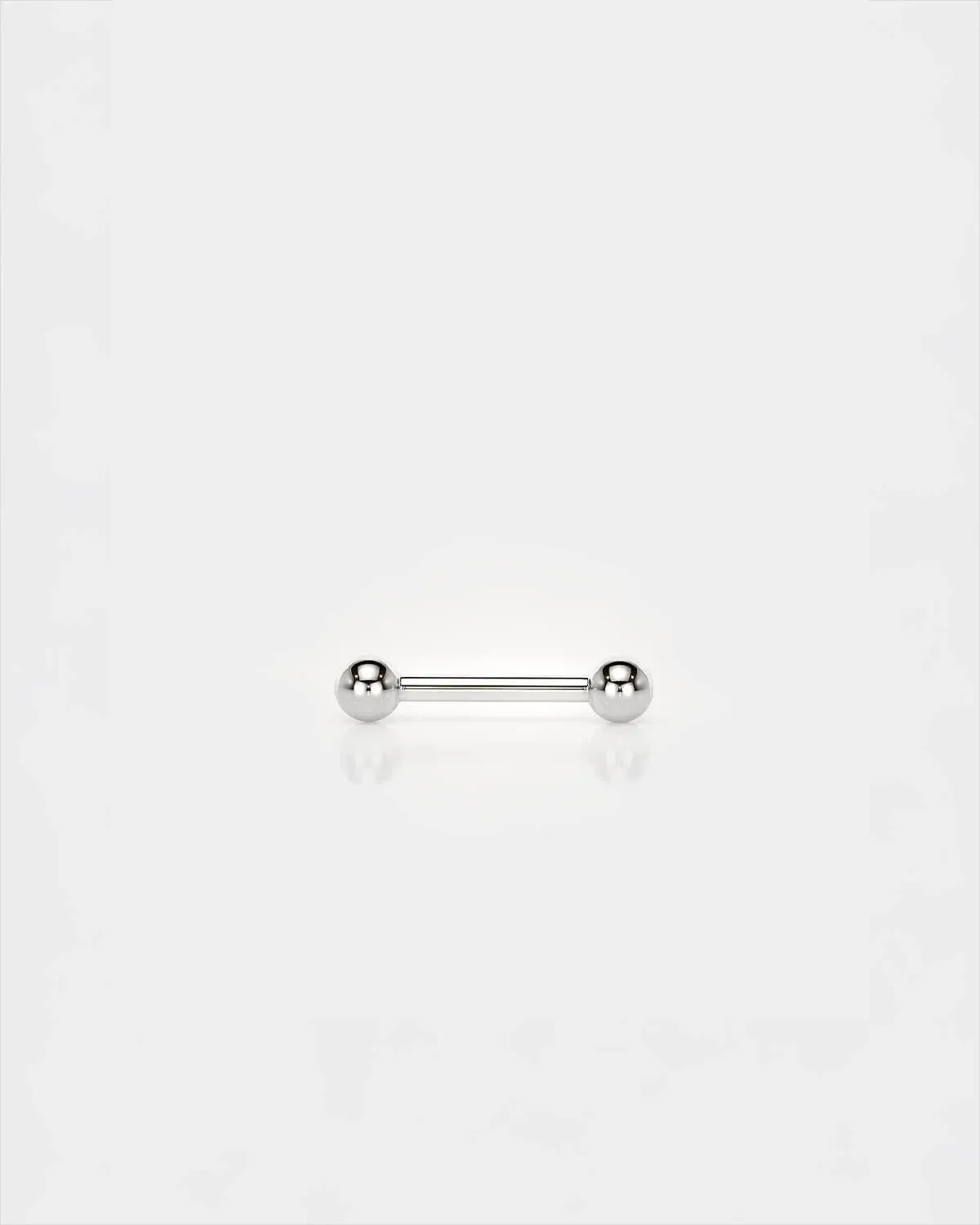 BARBELL | TITANIUM | POLISHED | 16 GAUGE