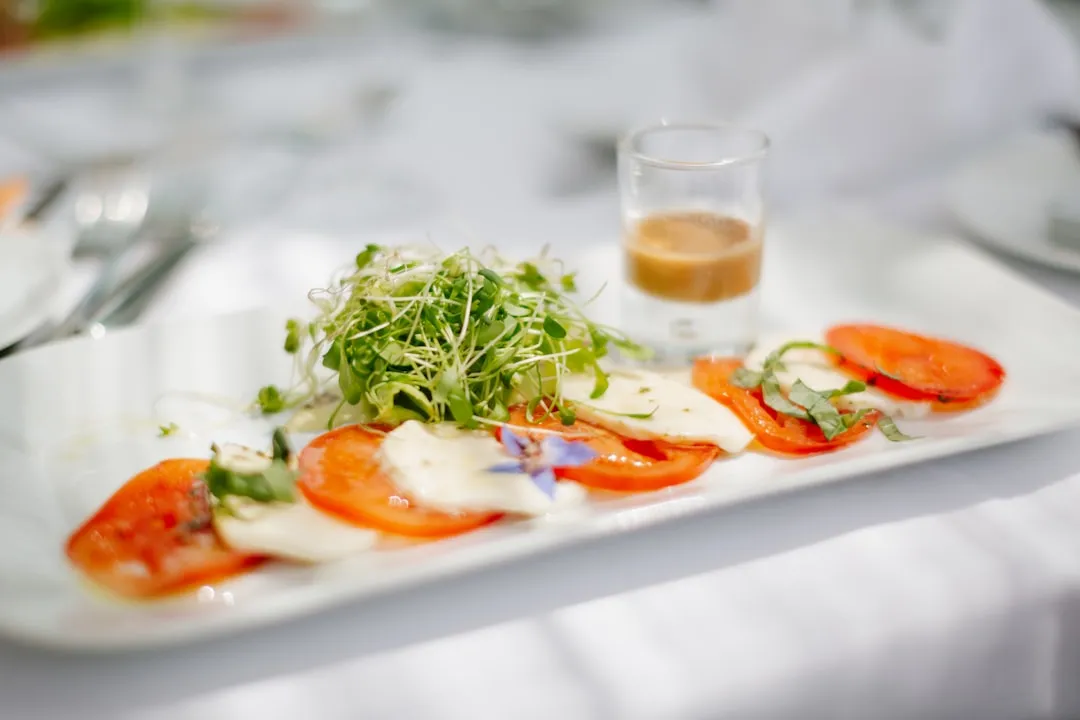 a plate of food